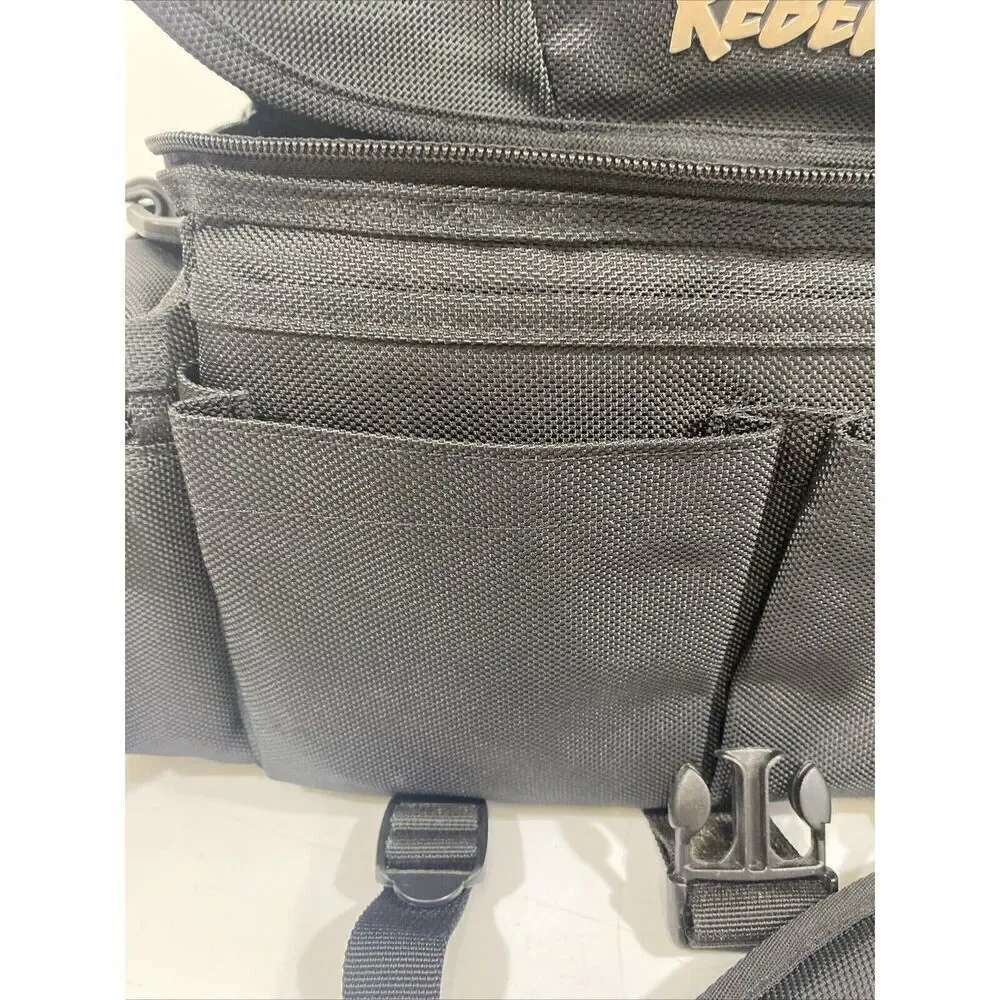 Canon Rebel Nylon Padded Camera Equipment Bag‎ Strap + Pockets 14